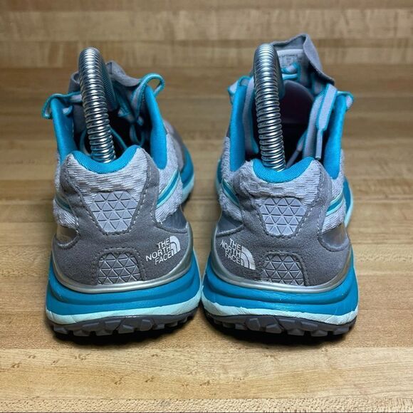 North Face Ultra TR Running Shoes Vibram hiking Athletic Sneakers Size 6 Blue - Picture 3 of 11